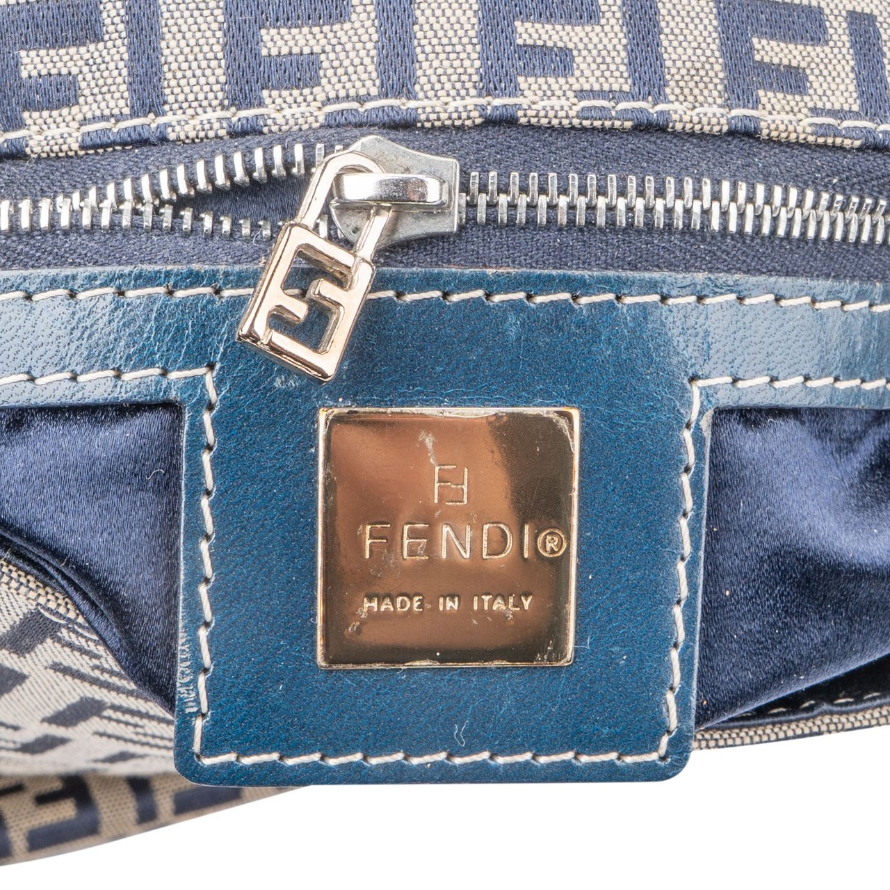 Fendi Fendi FF Monogram Baguette Handbag Divers