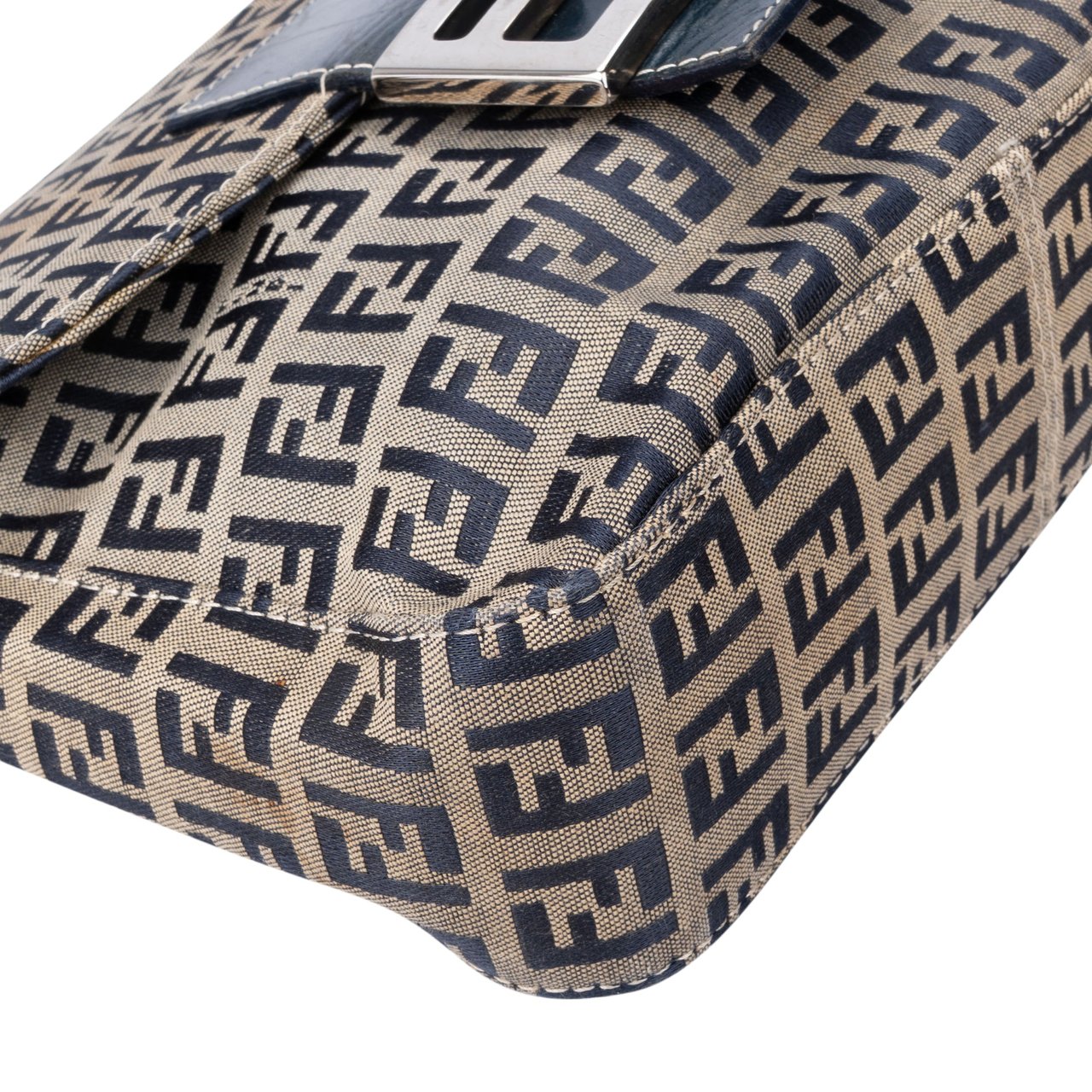 Fendi Fendi FF Monogram Baguette Handbag Divers