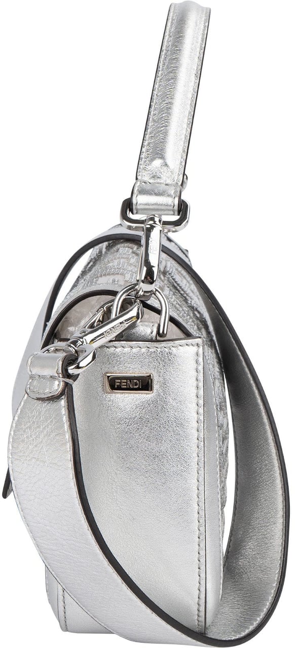Fendi FF Sequin Embroidered Monogram Baguette Shoulder Handbag Divers
