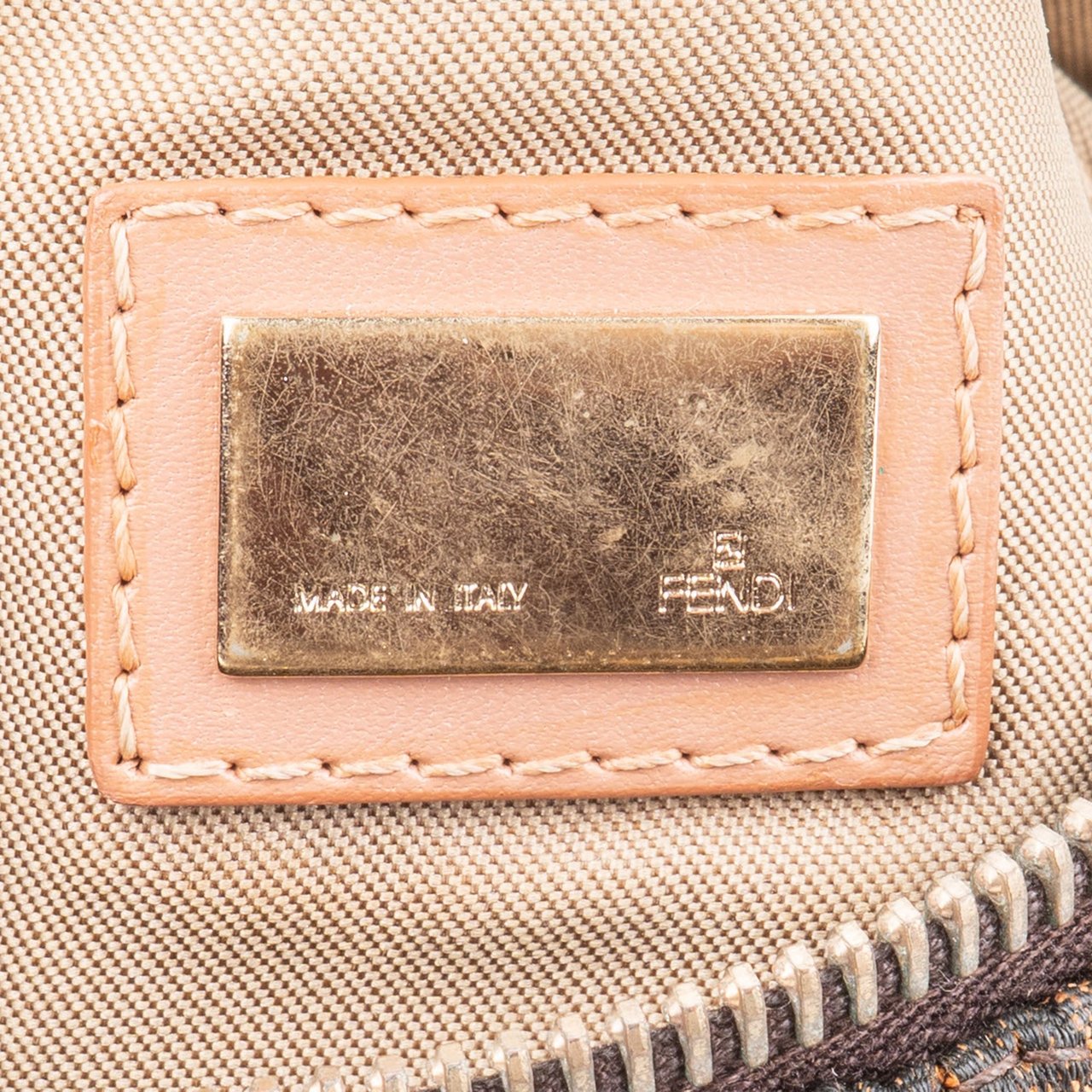Fendi Fendi FF Monogram Zucca Mini Handbag Divers