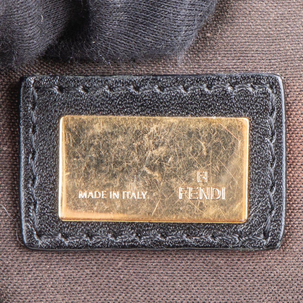 Fendi Fendi FF Monogram Zucchino Handbag Divers