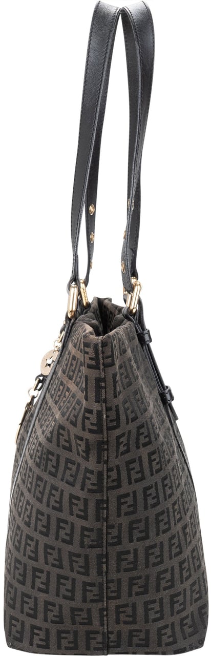 Fendi Fendi FF Monogram Zucchino Handbag Divers