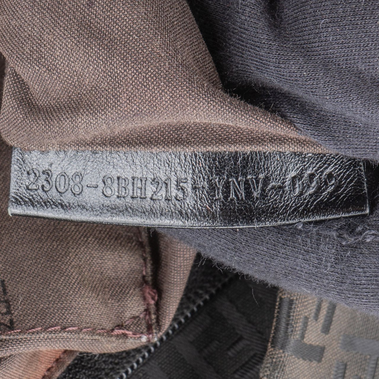 Fendi Fendi FF Monogram Zucchino Handbag Divers