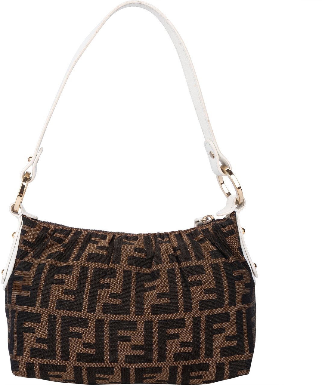 Fendi Fendi FF Monogram Mini Zucca Handbag Divers