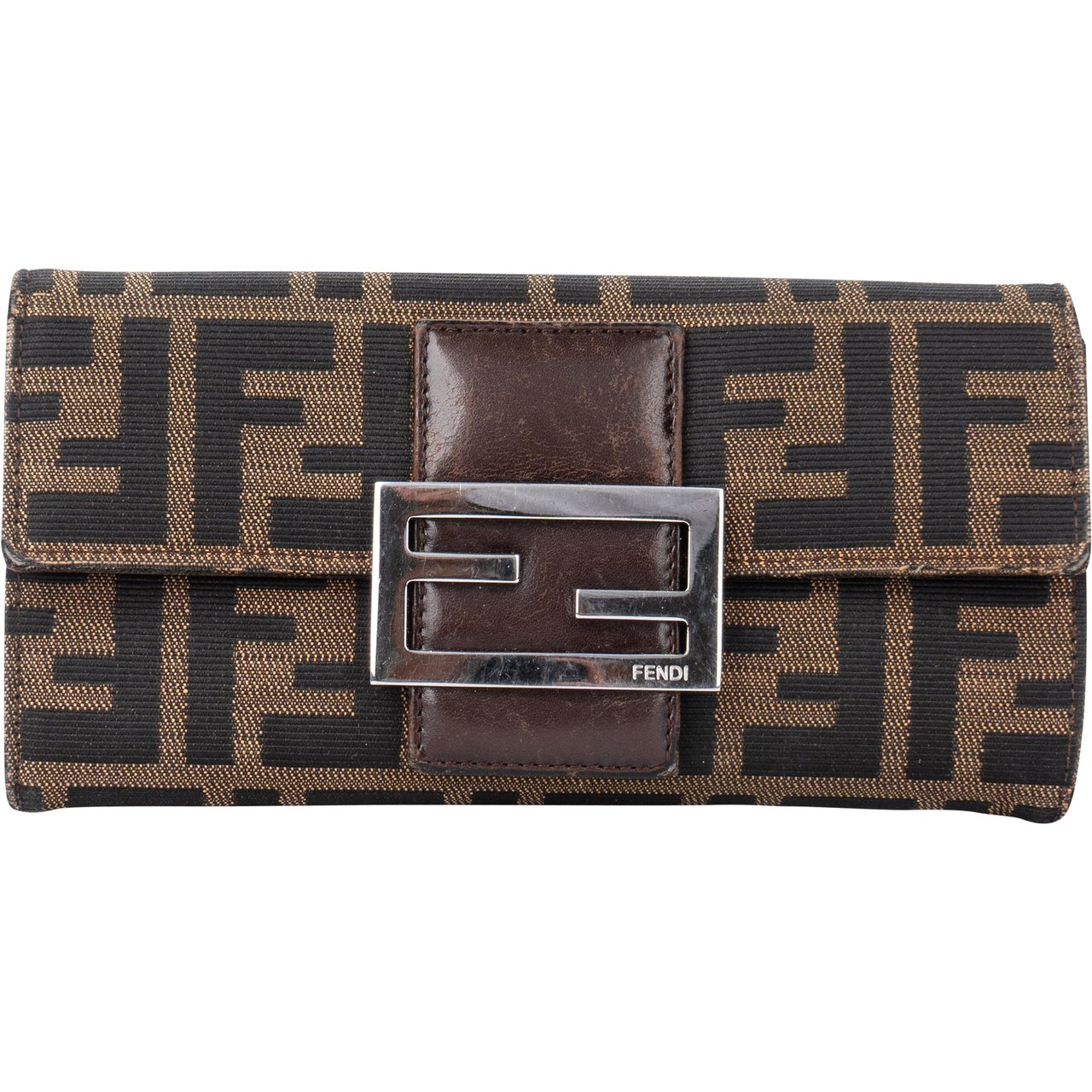 Fendi Fendi FF Monogram Zucca Wallet Divers