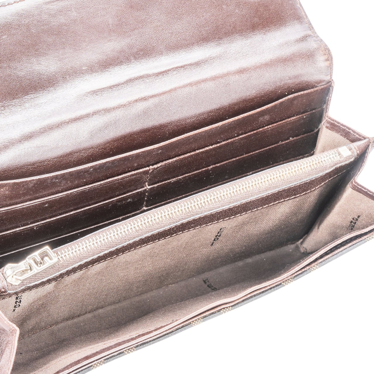 Fendi Fendi FF Monogram Zucca Wallet Divers