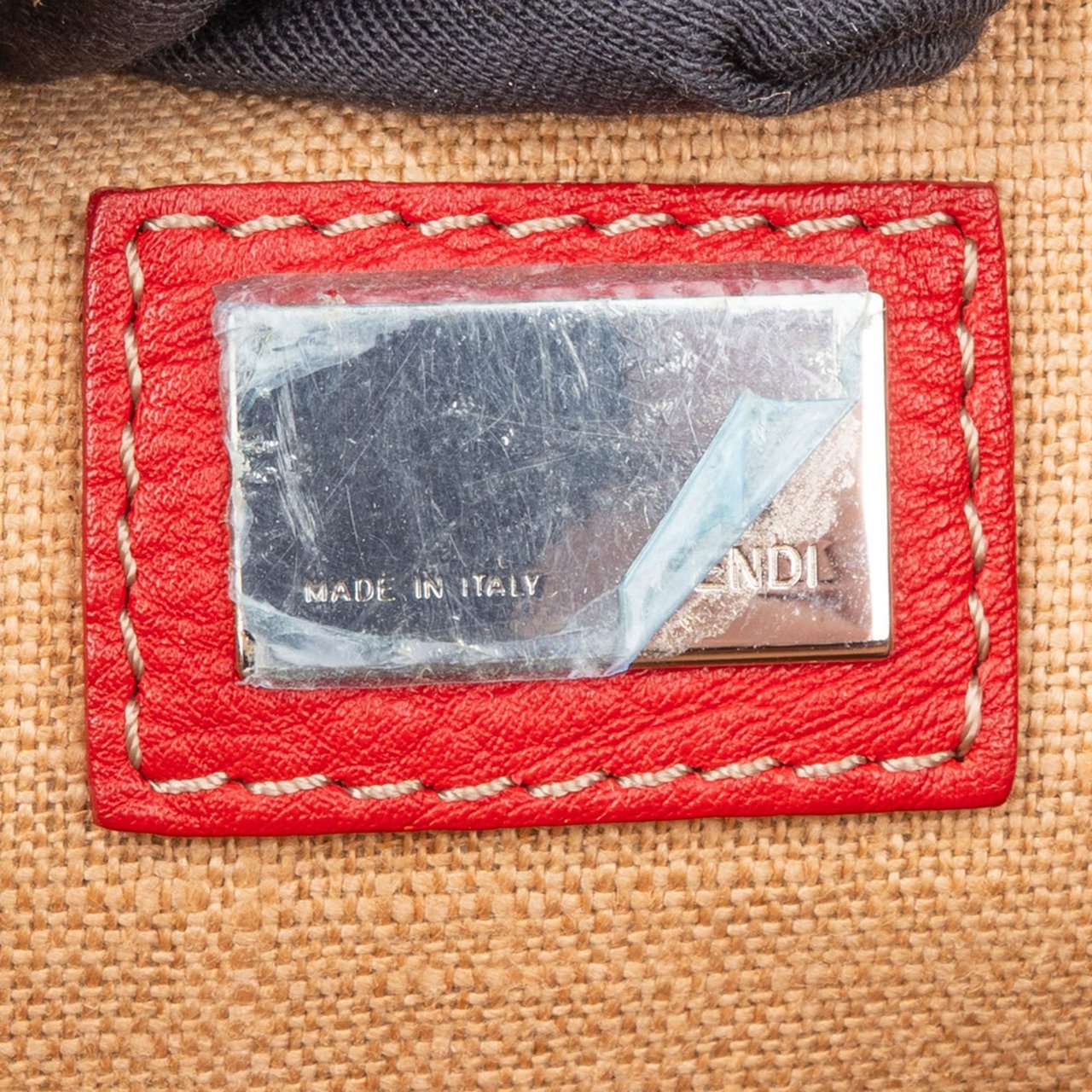 Fendi Fendi FF Monogram Rouge Zucca Handbag Rood