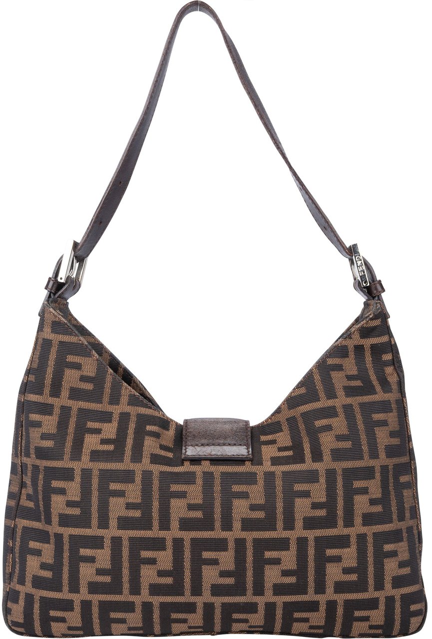 Fendi Fendi FF Monogram Baguette Shoulder Bag Divers