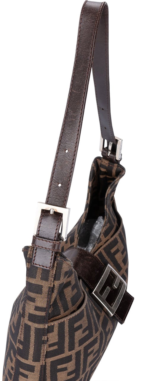 Fendi Fendi FF Monogram Baguette Shoulder Bag Divers