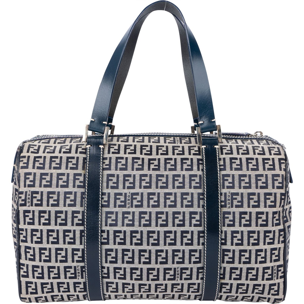 Fendi Fendi FF Monogram Boston Handbag Divers