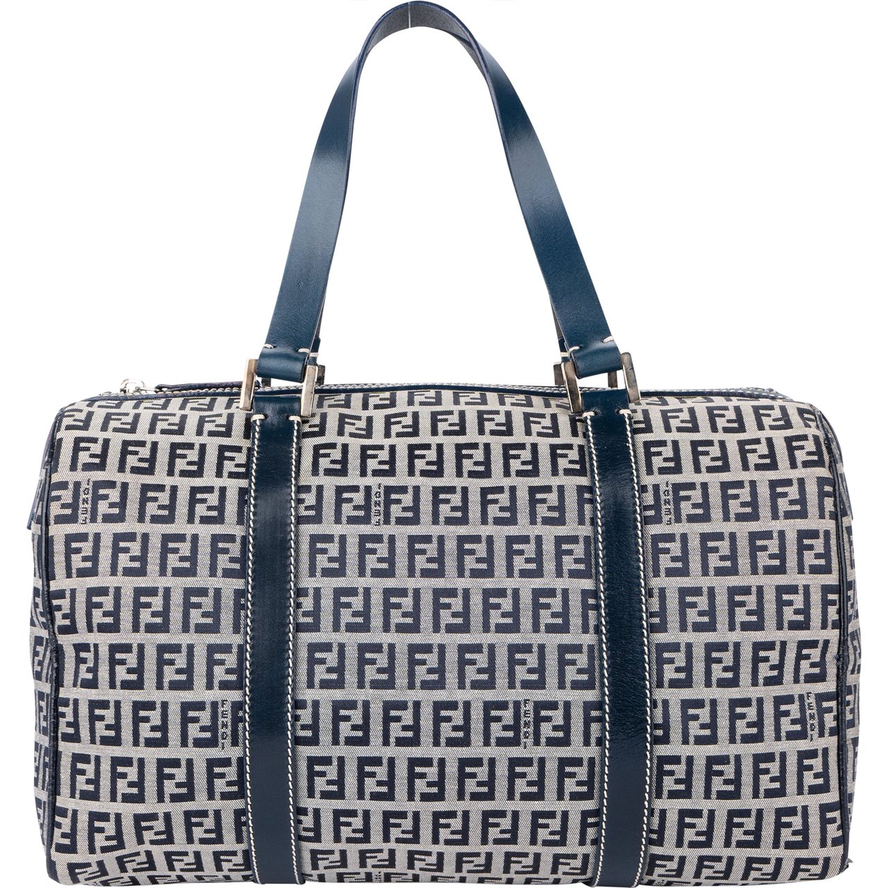 Fendi Fendi FF Monogram Boston Handbag Divers