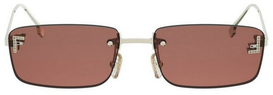 Fendi First Crystal Fendi First Crystal Sunglasses Roze