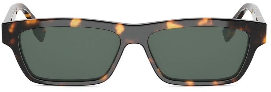 Fendi Fe40199I Ff Squared Havana Glasses Grijs