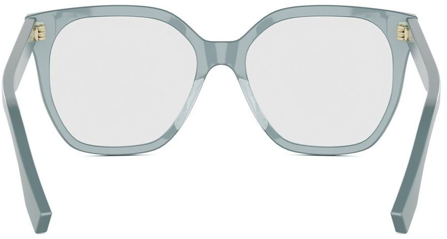 Fendi Fe50087I Lettering Square Glasses Wit