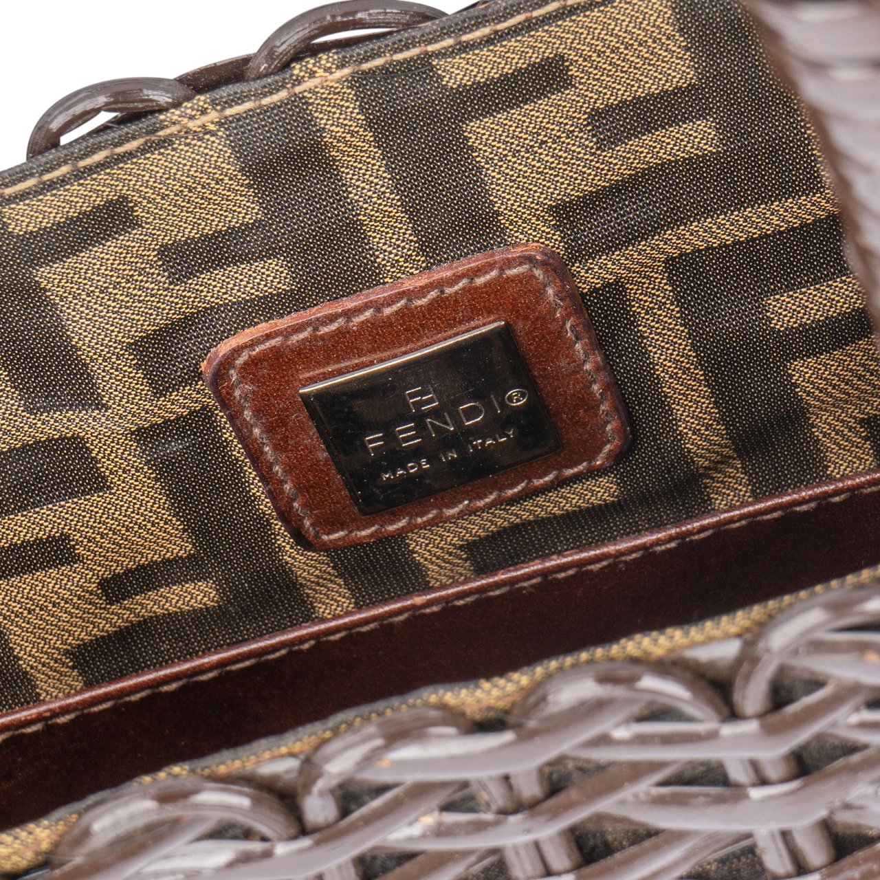 Fendi Fendi Braid Shopper Mini FF Baguette Handbag Set Divers