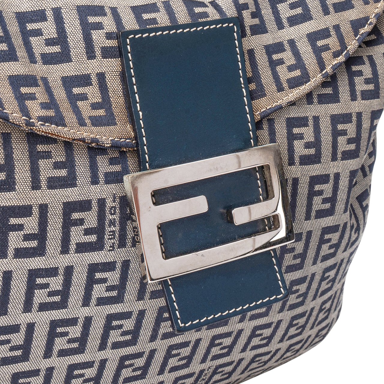 Fendi Fendi FF Monogram Baguette Shoulder Bag Divers