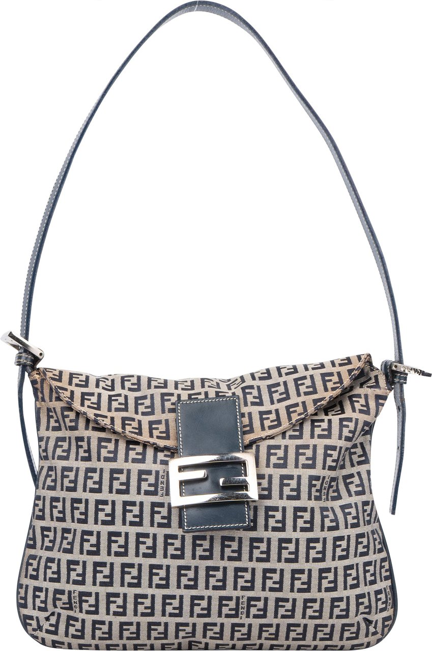 Fendi Fendi FF Monogram Baguette Shoulder Bag Divers