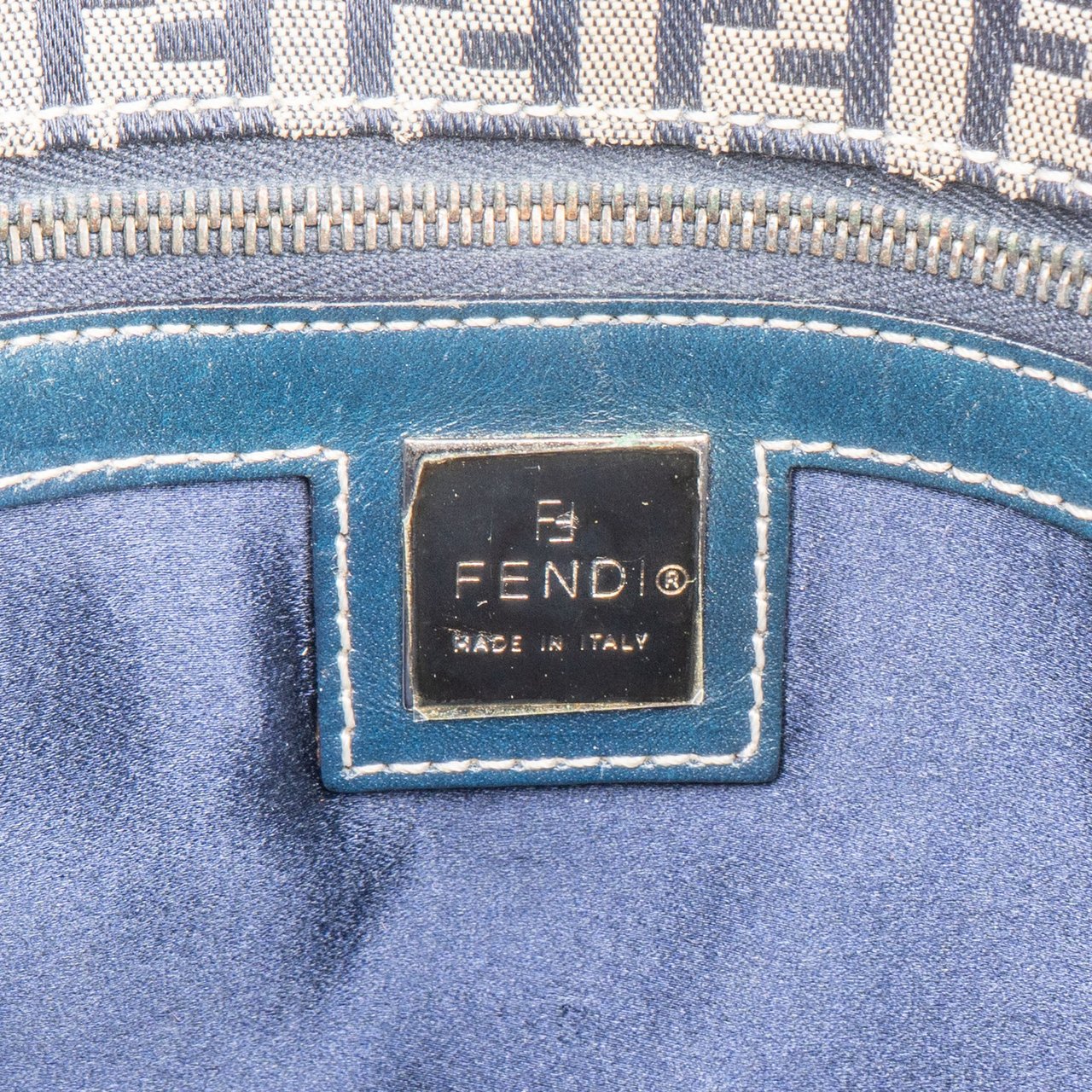 Fendi Fendi FF Monogram Baguette Shoulder Bag Divers