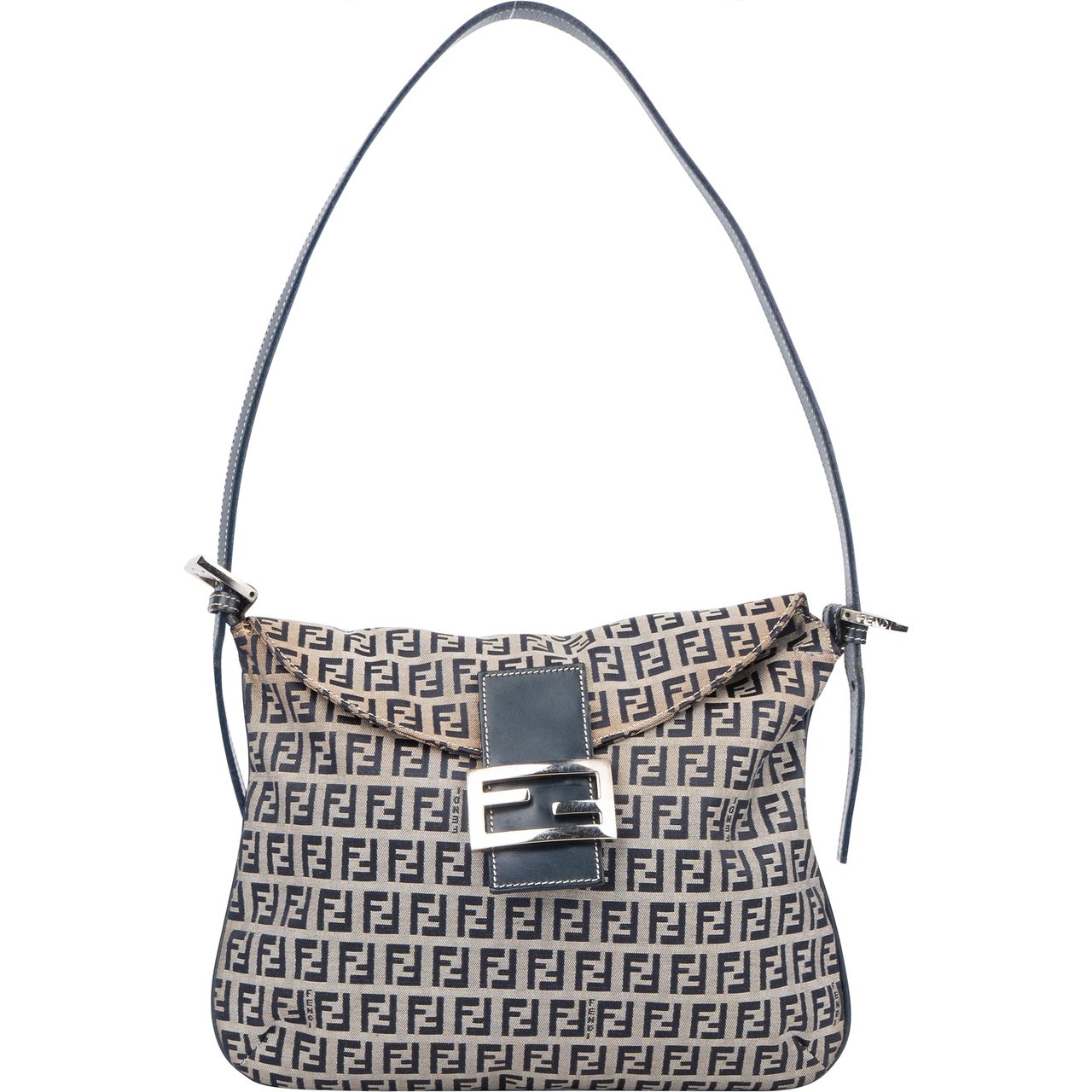 Fendi Fendi FF Monogram Baguette Shoulder Bag Divers