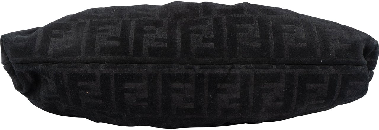 Fendi Fendi FF Suede Monogram Zucca Handbag Divers