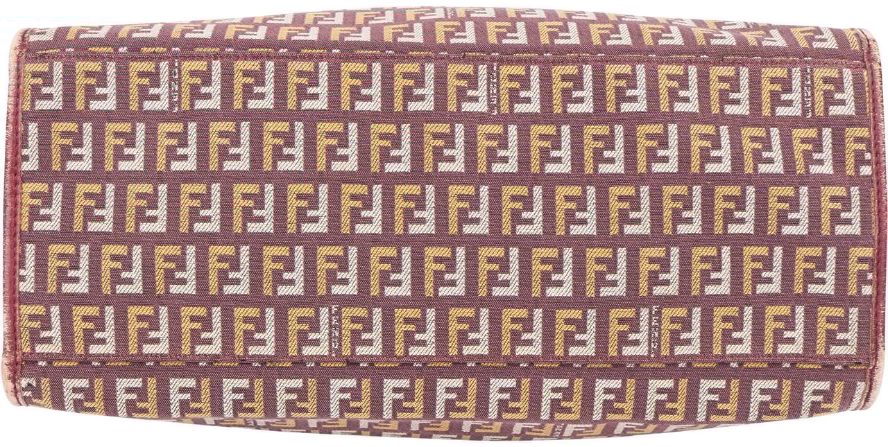 Fendi Fendi FF Monogram Zucchino Handbag Divers