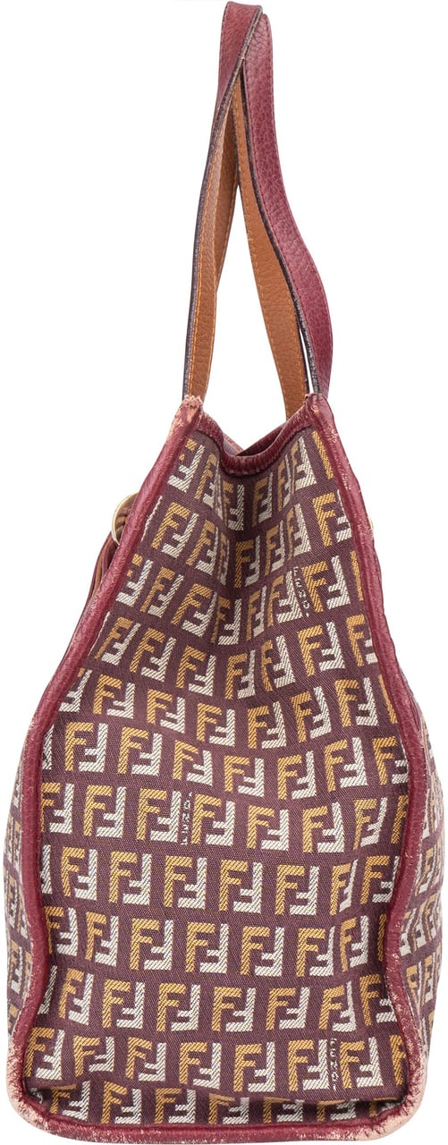 Fendi Fendi FF Monogram Zucchino Handbag Divers