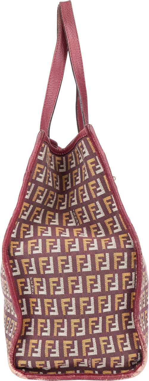 Fendi Fendi FF Monogram Zucchino Handbag Divers