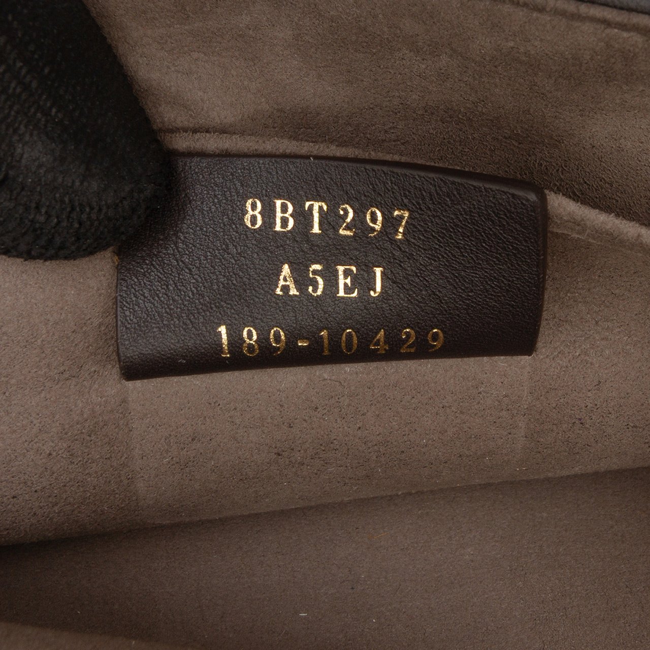 Fendi Zucca Shearling Double F Baguette Satchel Bruin