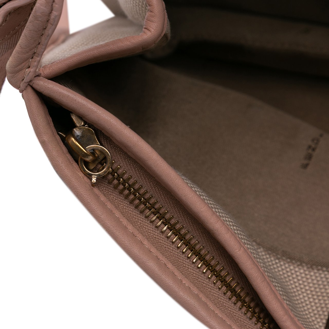Fendi Canvas Zucca Crossbody Bruin
