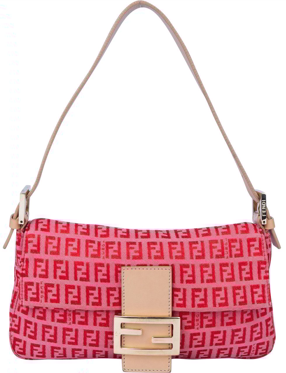 Fendi Fendi FF Monogram Baguette Handbag Divers