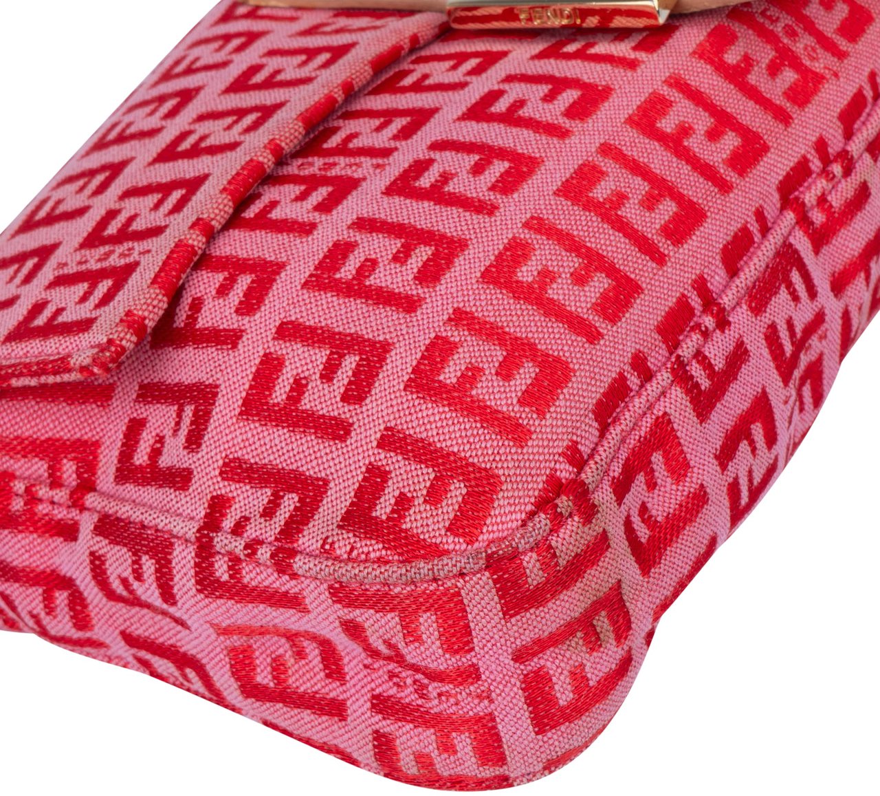 Fendi Fendi FF Monogram Baguette Handbag Divers