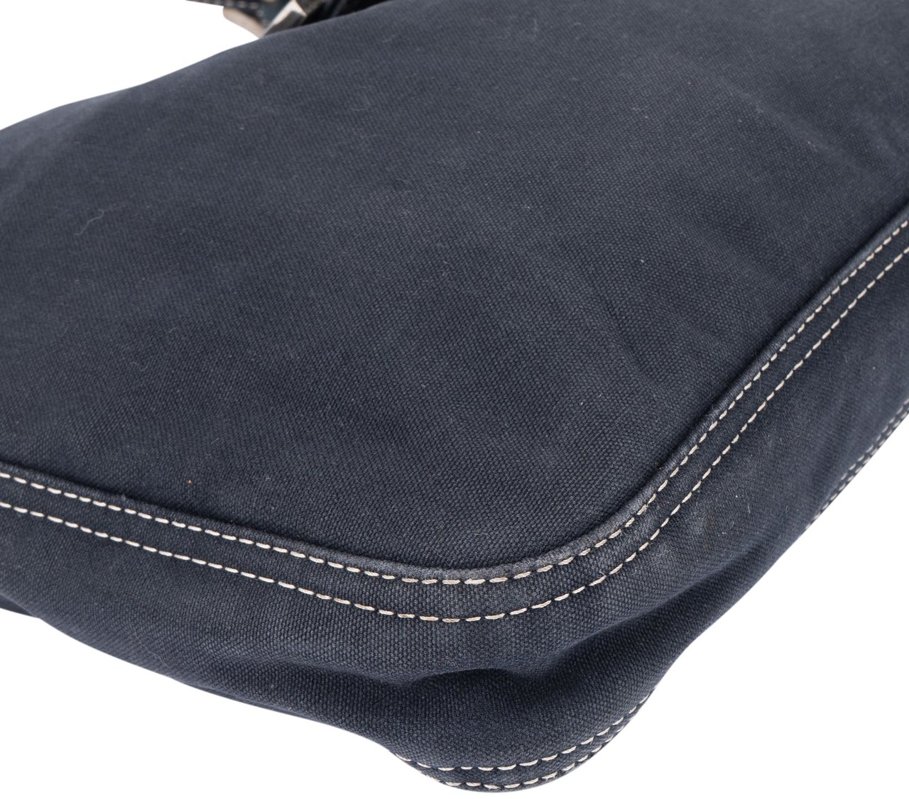 Fendi Fendi Limited FF Buckle Cotton Handbag Divers