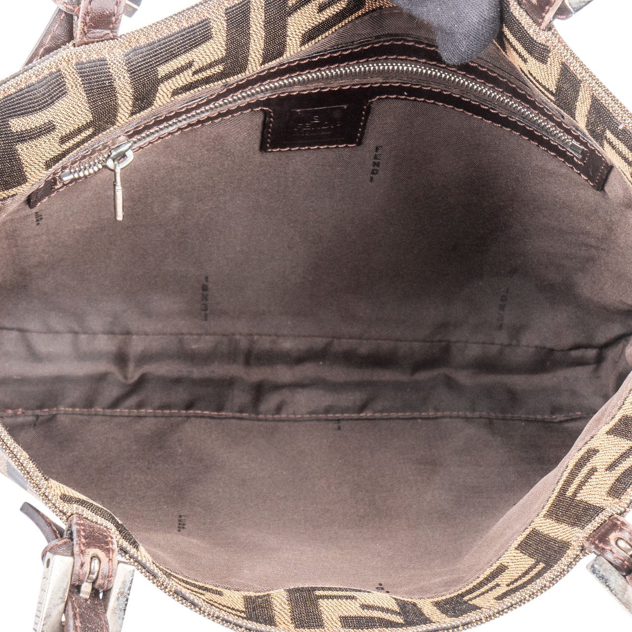 Fendi Fendi FF Monogram Baguette Shoulder Bag Divers