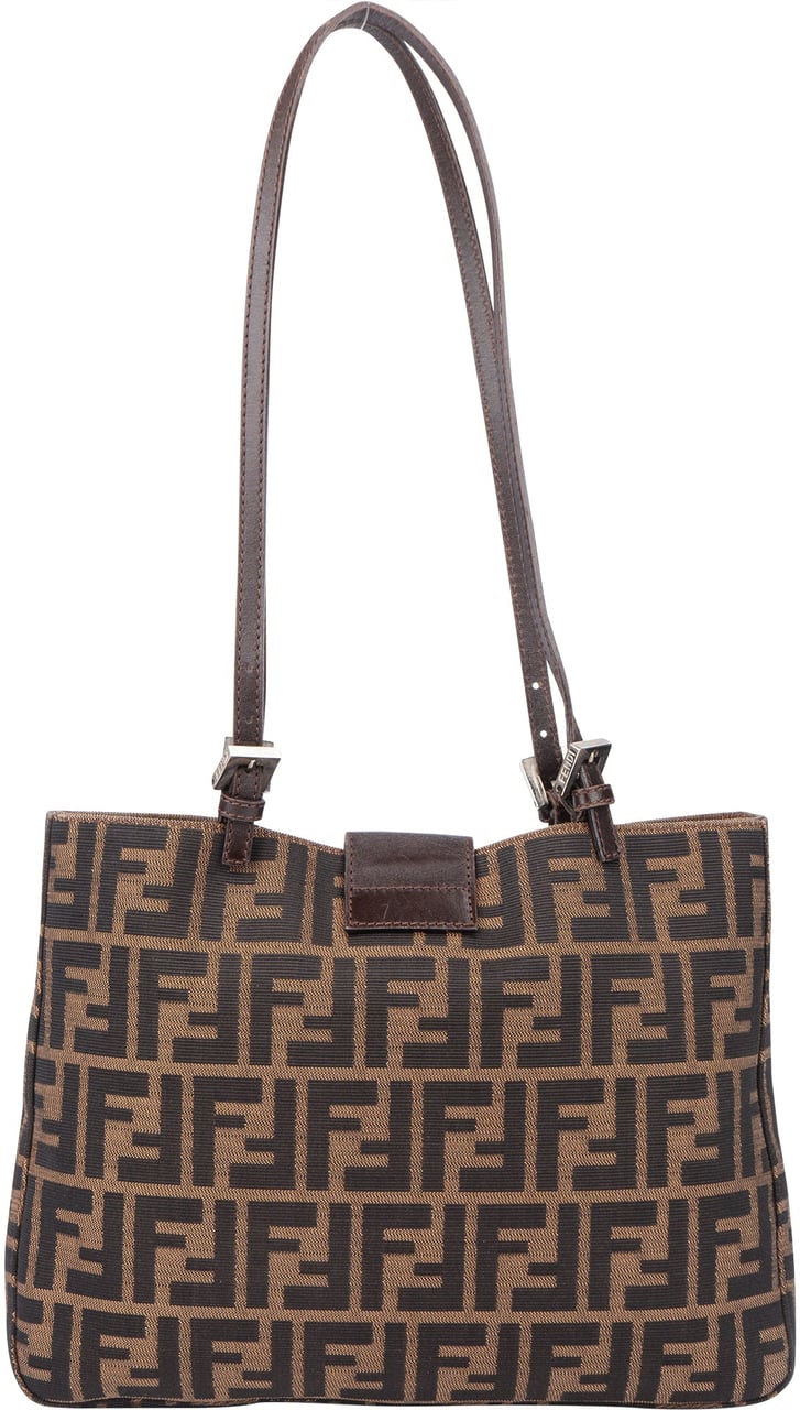 Fendi Fendi FF Monogram Baguette Shoulder Bag Divers