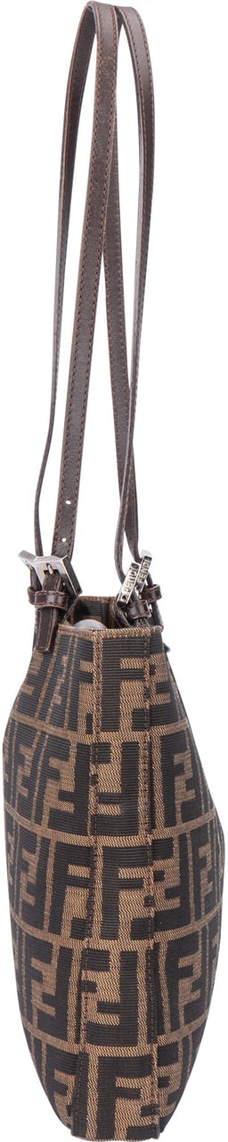 Fendi Fendi FF Monogram Baguette Shoulder Bag Divers