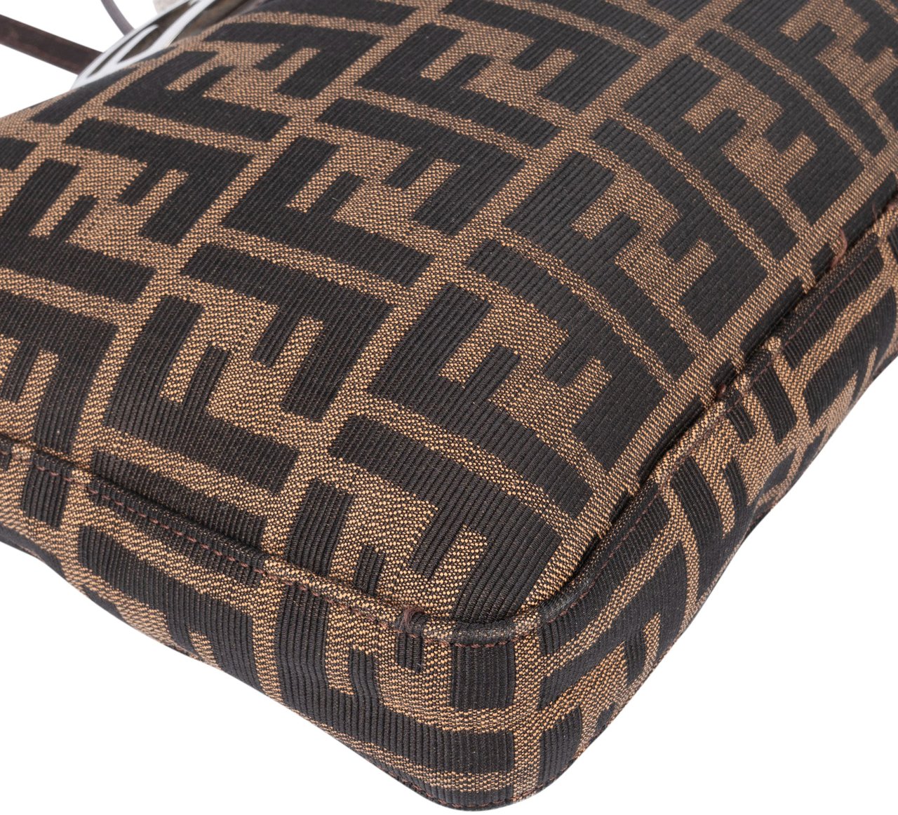 Fendi Fendi FF Monogram Baguette Shoulder Bag Divers