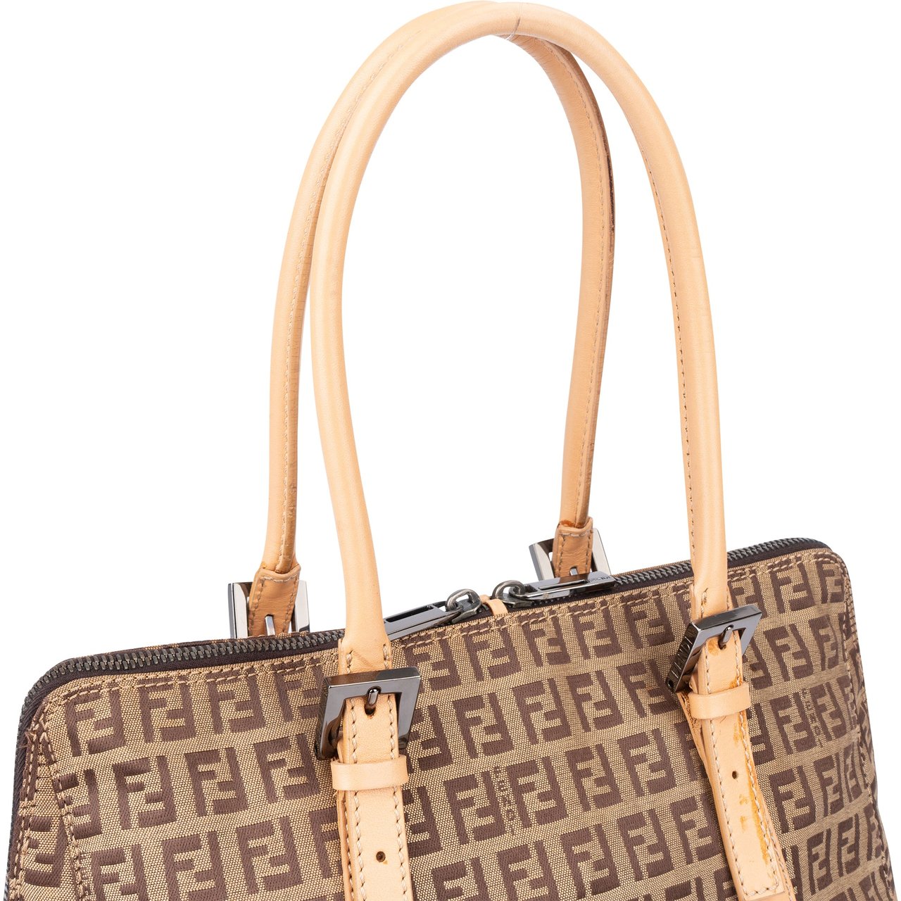 Fendi Fendi FF Monogram Zucca Handbag Divers