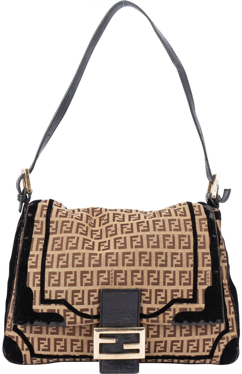 Fendi Fendi FF Monogram Limited Baguette Mamma Handbag Divers