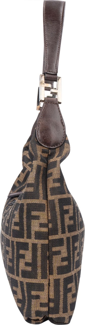 Fendi Fendi FF Monogram Zucca Hobo Shoulder Bag Divers