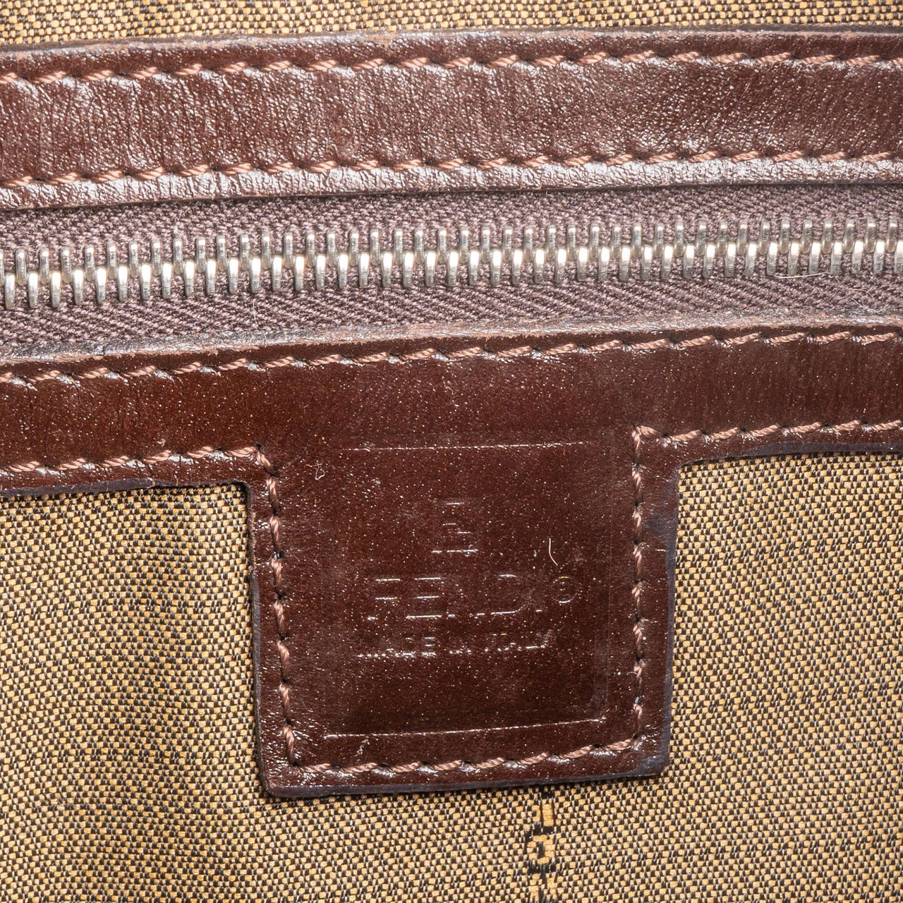 Fendi Fendi FF Monogram Zucca Hobo Shoulder Bag Divers