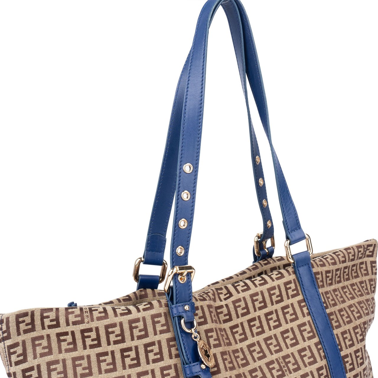 Fendi Fendi FF Monogram Zucchino Shopper Bag Divers