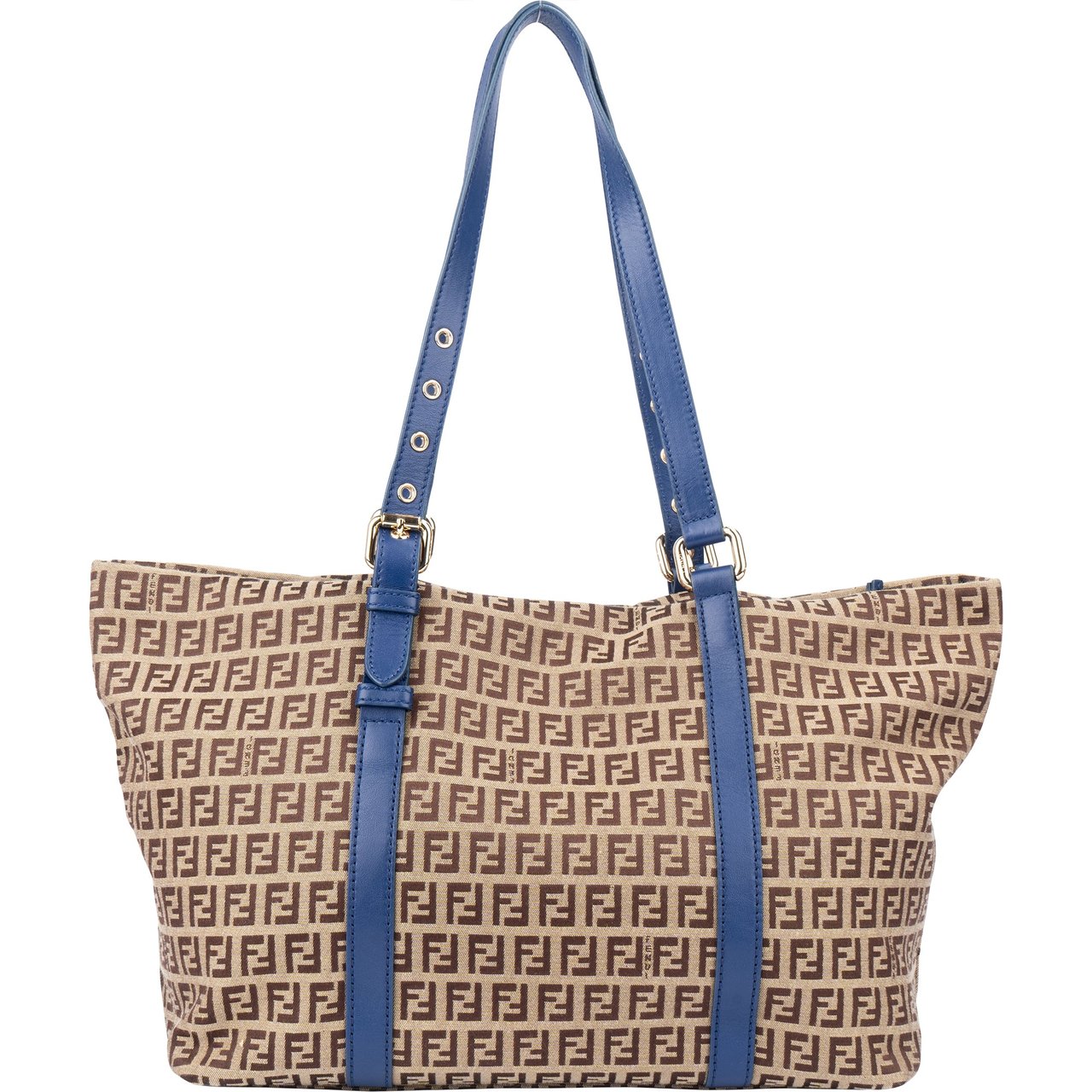 Fendi Fendi FF Monogram Zucchino Shopper Bag Divers
