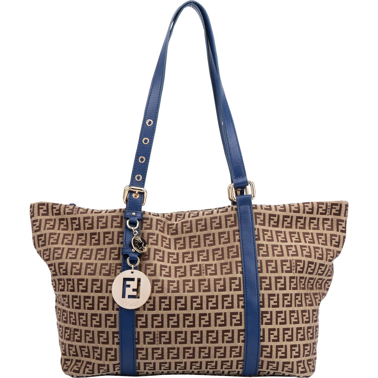 Fendi Fendi FF Monogram Zucchino Shopper Bag Divers
