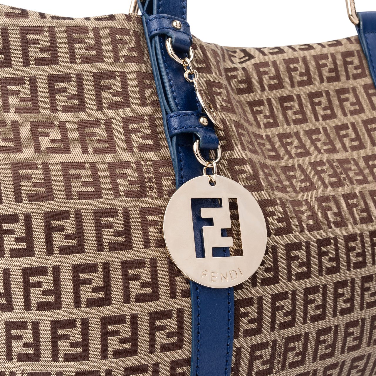 Fendi Fendi FF Monogram Zucchino Shopper Bag Divers