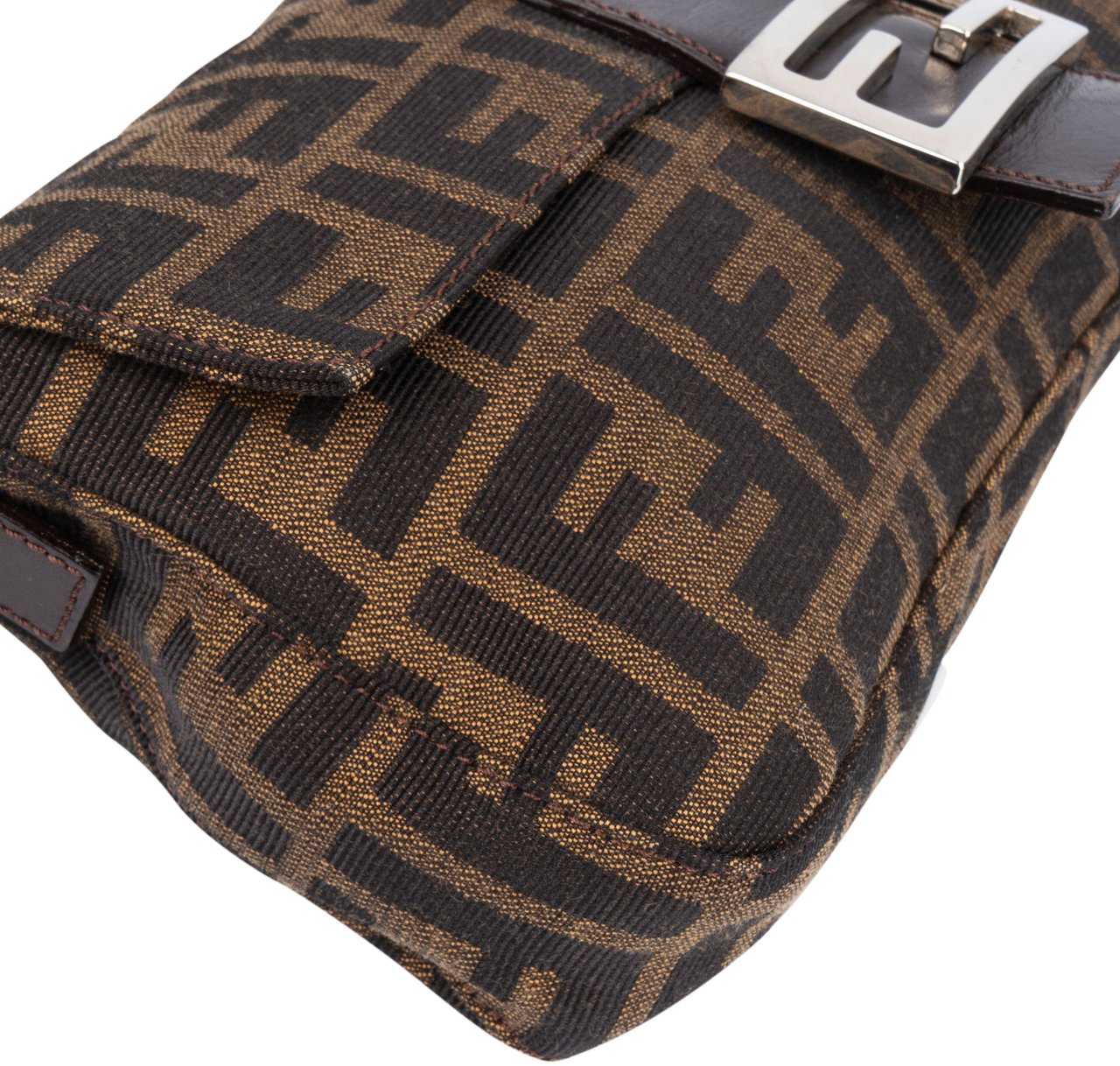 Fendi Fendi FF Monogram Baguette Handbag Divers