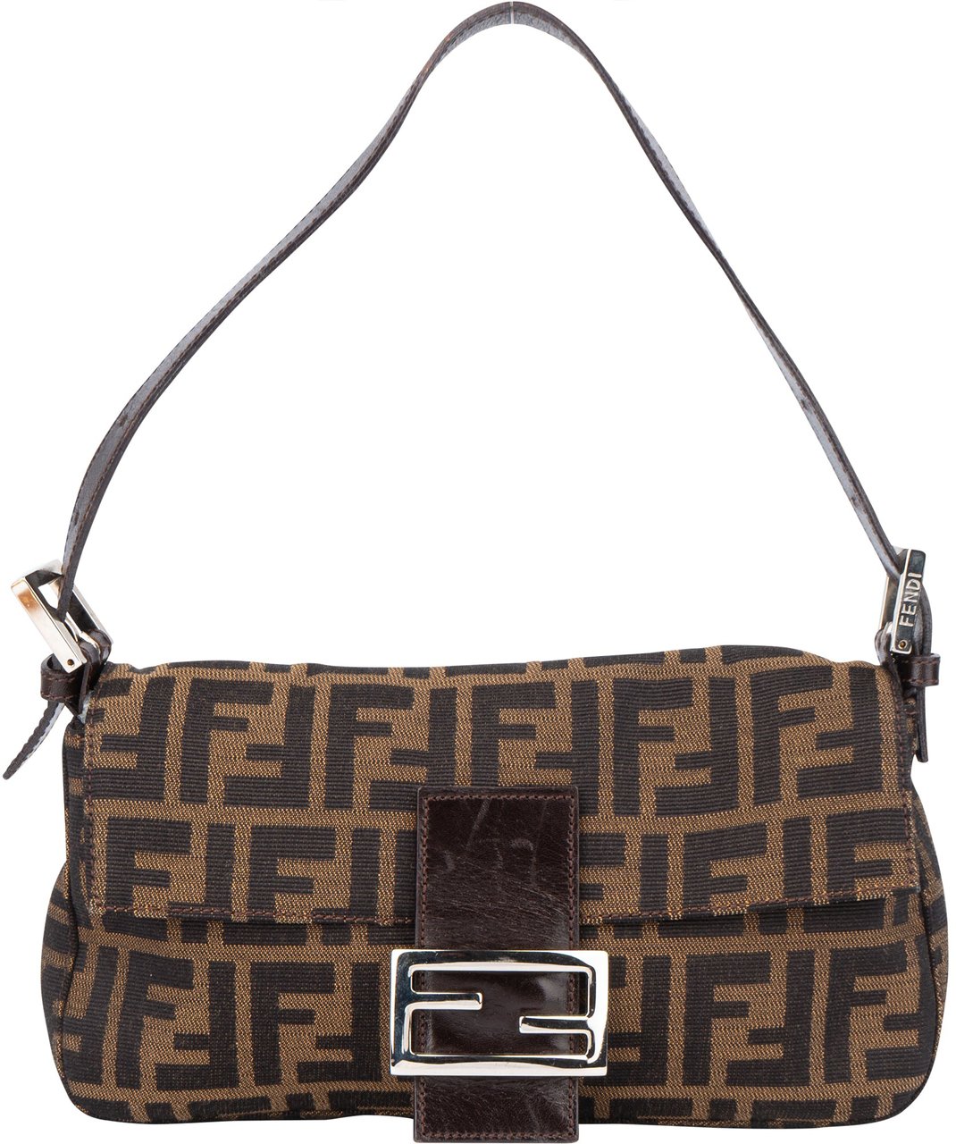 Fendi Fendi FF Monogram Baguette Handbag Divers
