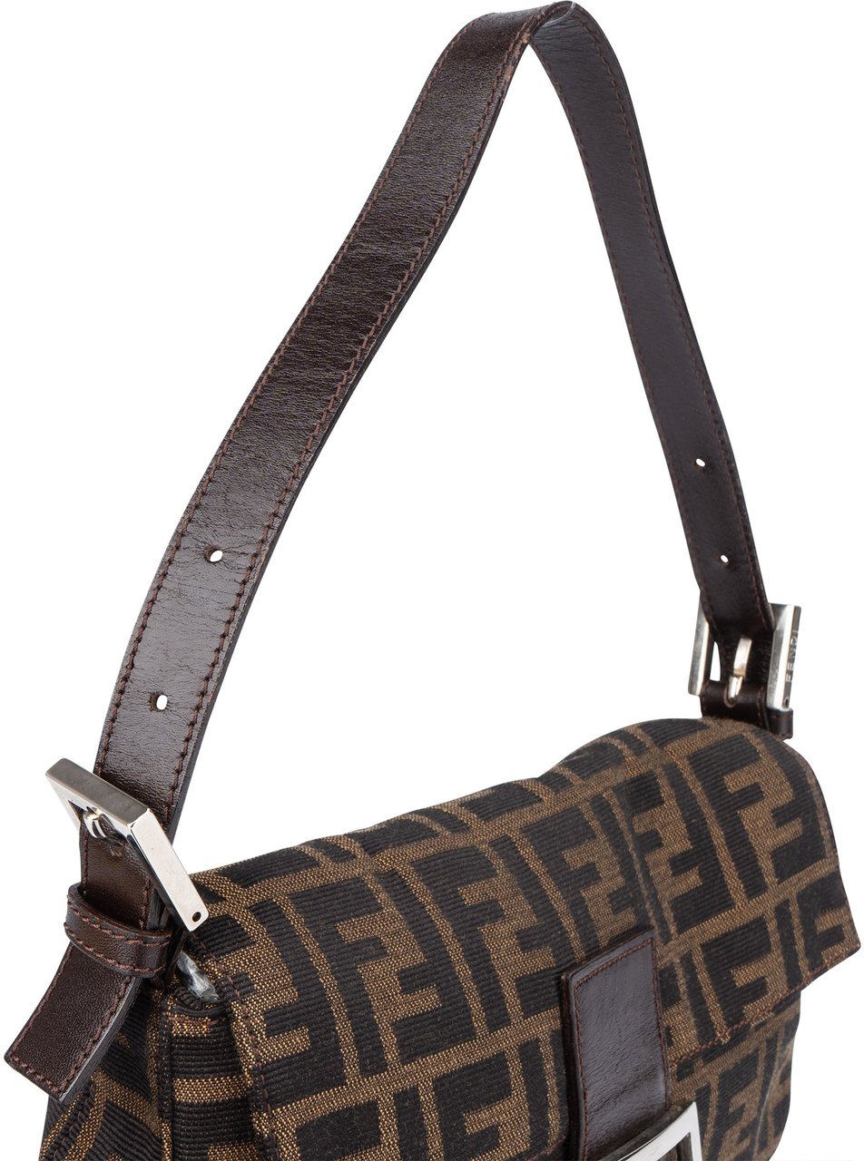 Fendi Fendi FF Monogram Baguette Handbag Divers