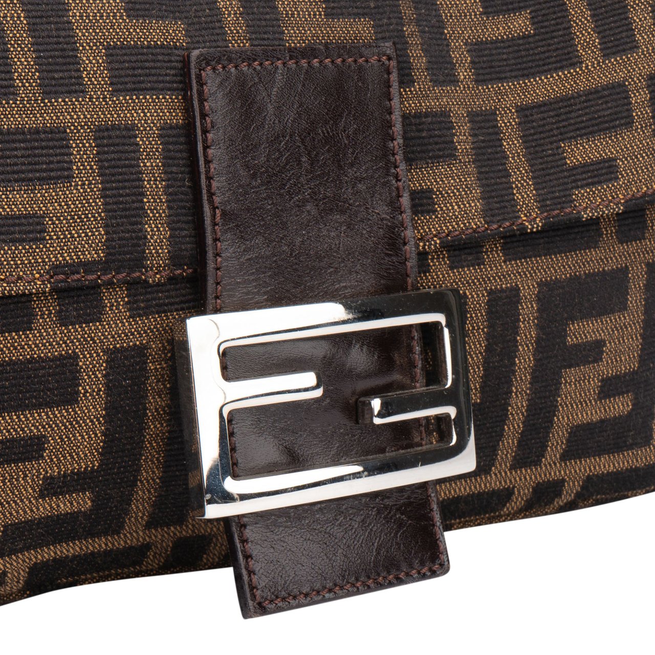 Fendi Fendi FF Monogram Baguette Handbag Divers