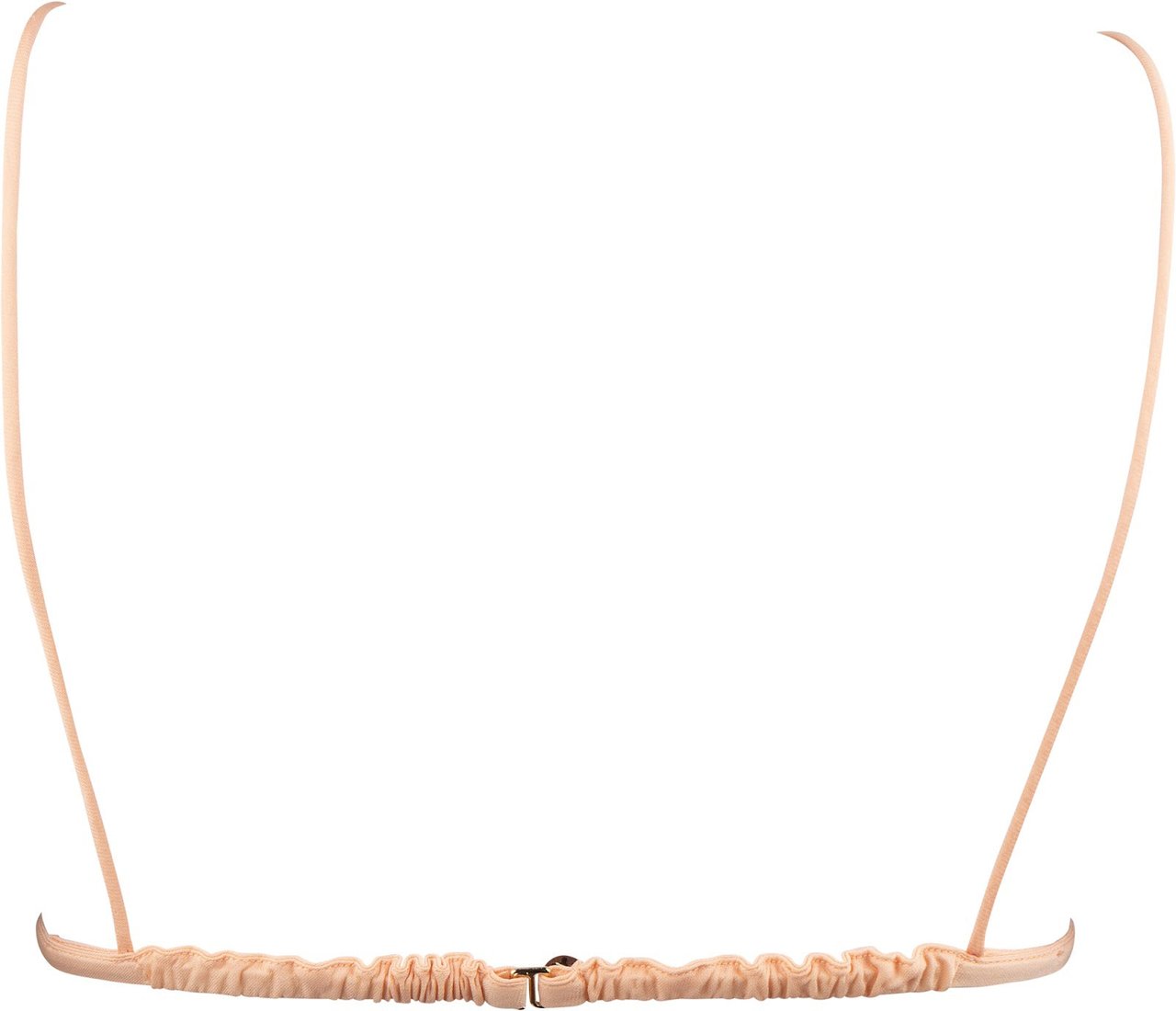 Fendi Fendi Pink Ruffled FF Emblem Bikini Top Swimwear (DE34 /XS) Roze