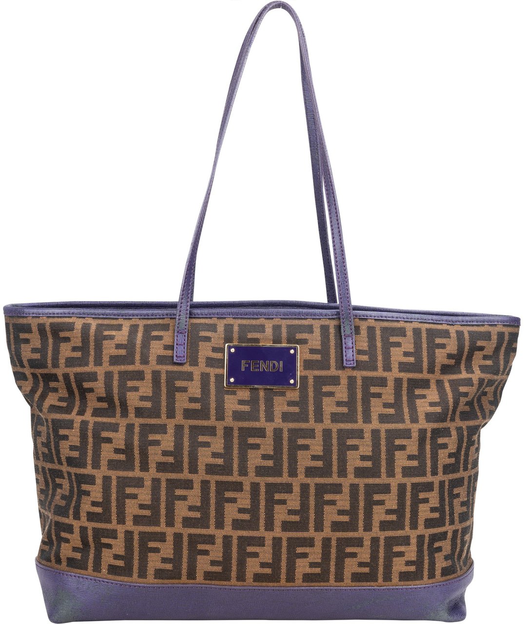 Fendi Fendi FF Monogram Zucca Shopper Bag Divers